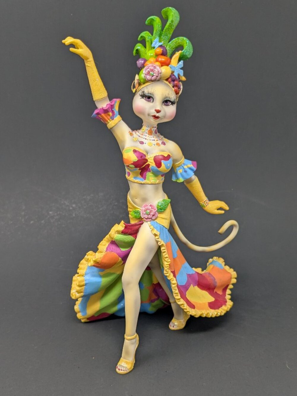 Margaret Le Van Alley Cats Lushus Miranda Copacabana Cafe Dancer 9.5" in box